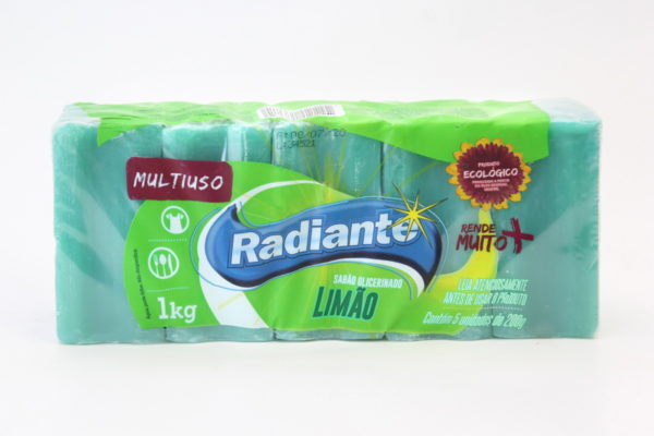 Sabão em Barra Glicerinado RADIANTE - Limão