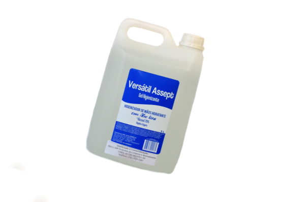 ÁLCOOL GEL 70%  VERSÁTIL ASSEPT 5L - Image 2
