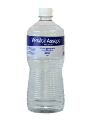 ÁLCOOL LÍQUIDO 70% VERSÁTIL ASSEPT 1L